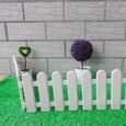 Treillis,Clôture de jardin décorative Miniature en plastique,50x13cm,4 pièces,petite clôture de jardin féerique,maison de poupée-3