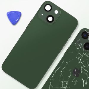 Clappio Châssis iPhone 13 Mini avec Vitre arrière de remplacement Noir - Autres pièces détachées