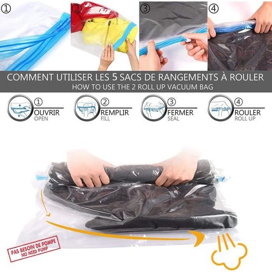 Vacuum sac sales de rangement