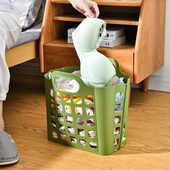 Panier De Rangement Pliable En Feutre Avec Cygne 3D - Pour Chambre D'enfant, Jouets, Linge - Gris, 40x35 Cm Environ - 9