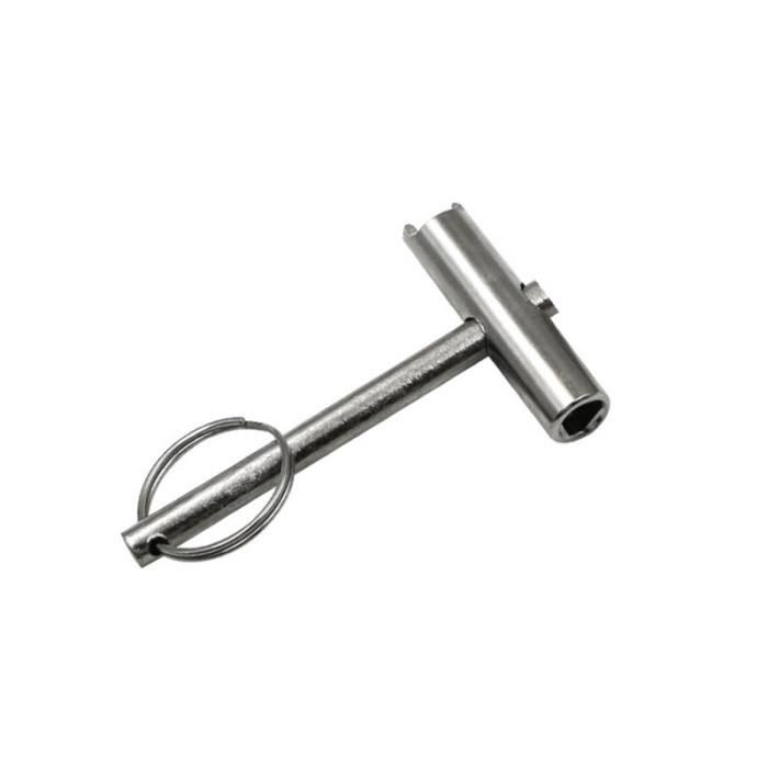 Cle A Laine Clé De Compteur D'eau - QQMORA - Multifonction - Acier