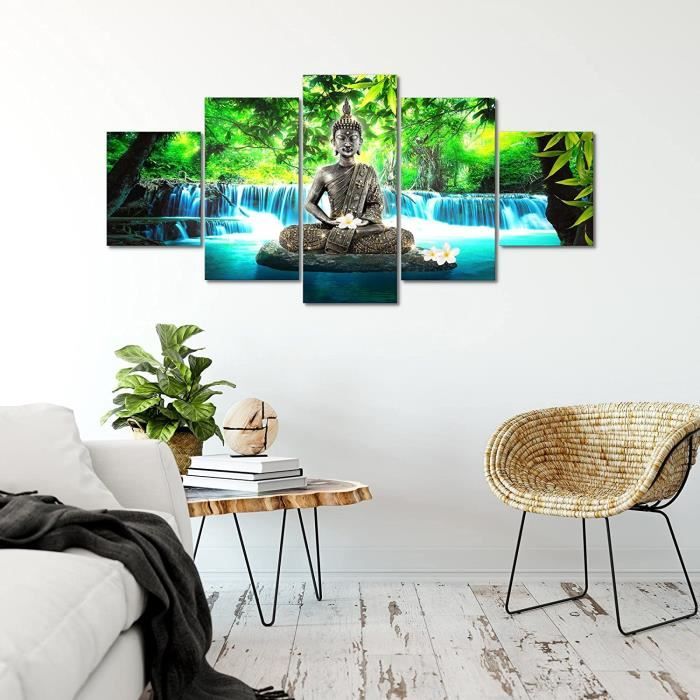Images Sur Toile Sur Cadre 200 X 100 Cm Cascade Pret A Accrocher 6308