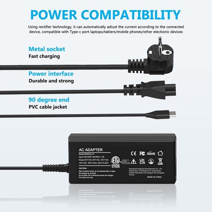 Alimentation - Chargeur pour HP Pavilion DM4-3098SE DM4-3099EZ