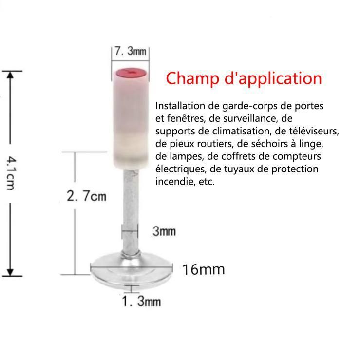 Cloueuse Pneumatique Rivet Gun Kit - Pistolet à Clou Pour Béton - Neuf
