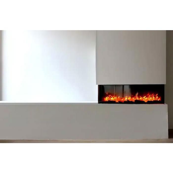 CHEMIN'ARTE - Cheminée électrique Encastrable 3D 110 Cm Effet