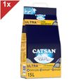 CATSAN Ultra Litière minérale agglomérante pour chat 1 sac de 15L-0
