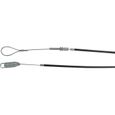 Câble d'embrayage avec ressort adaptable pour CASTELGARDEN - Longueur gaine: 1030mm, Longueur câble: 1300mm-0