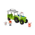 LE TRACTEUR LITTLE PEOPLE - FISHER-PRICE - HJN44 - JOUET FISHER PRICE LITTLE PEOPLE-0