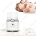 TD® Chauffe-stérilisateur à double bouteille pour l'allaitement chauffe-lait Système intelligent de température constante pour bébé-0