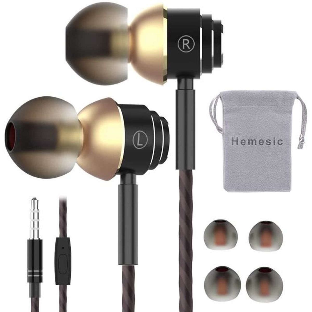 Oreillette filaire avec micro Clearance