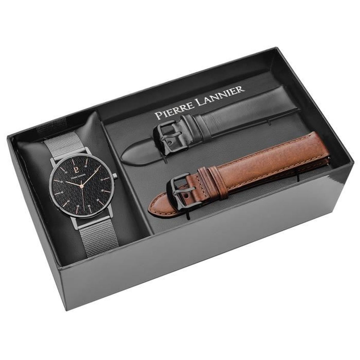 Coffret montre homme 378A438 Pierre Lannier - Cdiscount Bijouterie