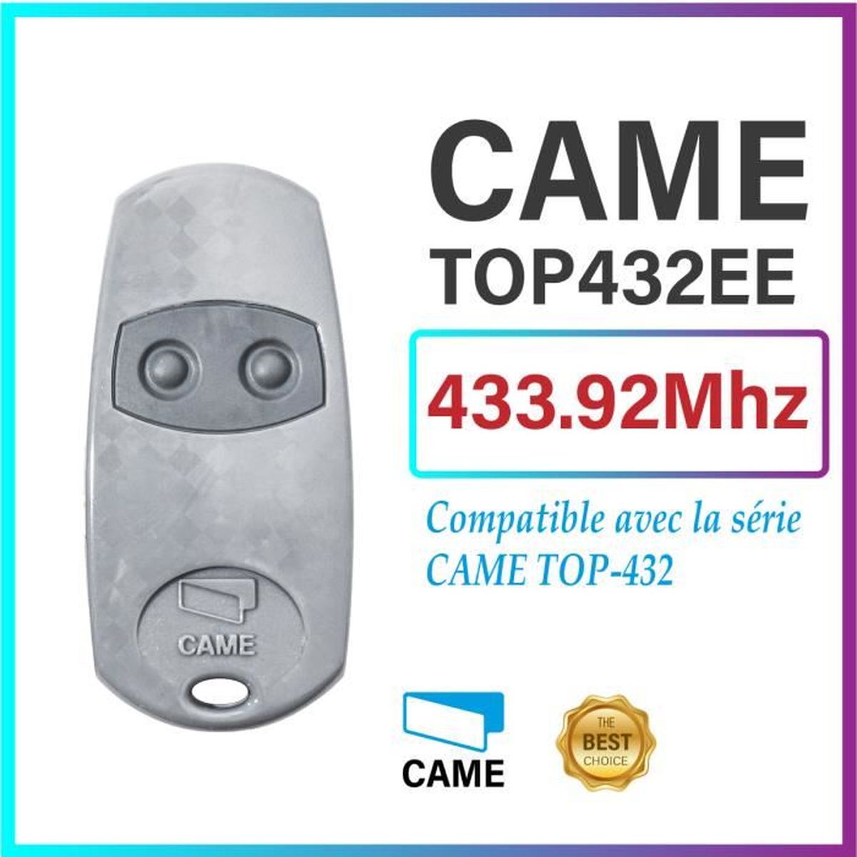 Télécommande came top 433ee 