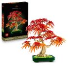 LEGO Botanicals 10348 Bonsaï d’Érable Rouge du Japon - Kit de Construction pour Adulte