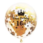 16 Ans 10pcs Ballons Confettis Decoration Pour Anniversaire Fete Ballon De Latex De 12 Pouces Ballon De Joyeux Achat Vente Ballon Decoratif Soldes Cdiscount