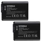EXTENSILO 2x Batterie remplacement pour Sony NP-FW50 pour appareil photo, reflex numérique (1050mAh, 7,4V, Li-ion)