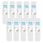10x Wessper Cartouche Sédiment Bobinée pour l'osmose inverse, l'eau alimentée par le pôle et la filtration des particules - 5 micron