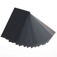 Lot de 15 feuilles de papier de verre humide et sec, 57 x 140 mm, 150-180-240-320-400-600-800-1000-1200-1500-2000-2500-3000 (X)
