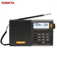 Radio Portable gris D-808 - XHDATA - Haut-parleur intégré - Amplificateur intégré - Multi-bande