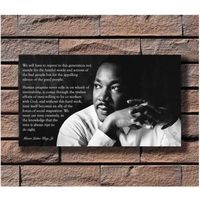 Martin Luther King Jr Motivation cadeau Art affiche toile peinture décor à la maison affiches et impressions 20x30cm[7035]