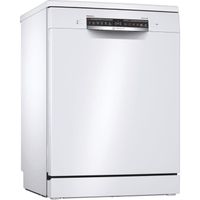 Lave-vaisselle pose libre BOSCH SMS4HCW60E SER4 - Largeur 60 cm - Blanc - 14 couverts - Induction - 40dB
