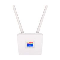 Fdit routeur WiFi avec emplacement pour carte SIM Routeur WiFi 4G LTE CPE 3 Interfaces réseau Puissance du signal améliorée