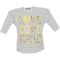 Enfants Filles LOVE COOL CHIC Imprimé T-shirt 7-13 Ans