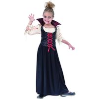 Déguisement vampire sanglante fille - Marque - Modèle - Noir - Polyester - 5 ans