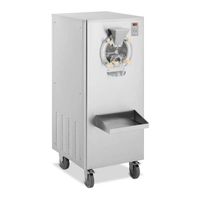 Machine à glace Gelato Sorbet sur roulettes 1500 W 15 - 22,5 l/h 1 parfum