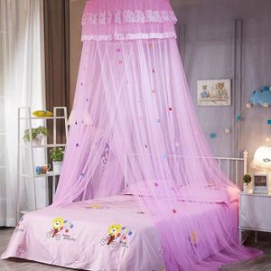 Rideaux cabane pour lit surélevé mi-hauteur tissu coton motif princesse rose 