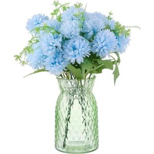 FLEUR ARTIFICIELLE 2 PCS 24Heads Hydrangea en Plastique Fleurs artificielles, Arrangement Floral pour Vase Fleurs artificielles Bouquets.[Z2474]