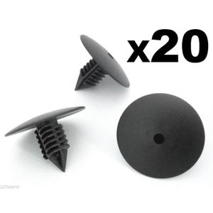 20x Clips pour RENAULT MEGANE CLIO SCENIC ROUE ARCH Doublure Slash Guard Spruce