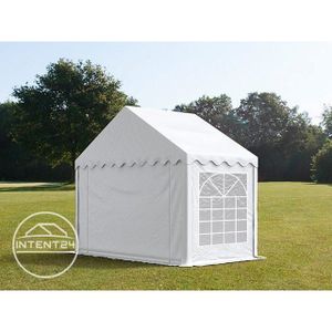 TONNELLE - BARNUM Tente de réception TOOLPORT 3x2m PVC blanc impermé