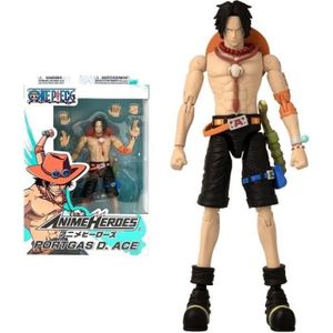 FIGURINE - PERSONNAGE Figurine Portgas D. Ace 17 cm - Bandai - Anime Heroes - One Piece