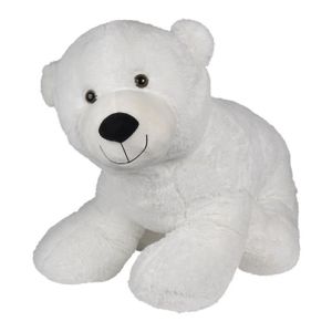 Peluche ours blanc 100cm - Cdiscount