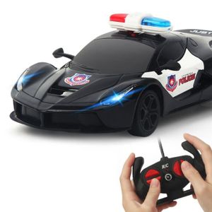 Xuyan voiture jouet de police télécommandée 1h12 4CH Cool avec phare modèle  voiture pour enfant - Cdiscount Jeux - Jouets