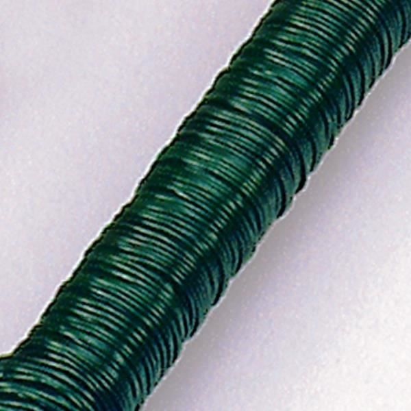 Outifrance Fil de fer plastifié vert n°5 Ø 1 mm x 50 m