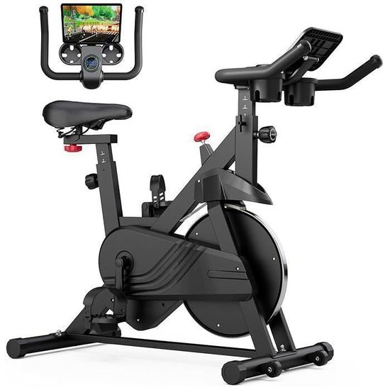 Vélo D'appartement Fitness Silencieux à Résistance Magnétique - Avec Bluetooth