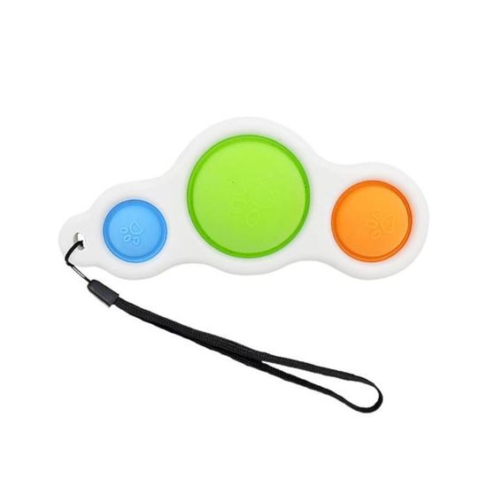 Bkemkri Jouets Sensoriels Gel Maze, Jouet à Presser Rempli De Gel, Jouet Anti-Stress Pour Enfants Et Autisme, Fidget Jouet à Presser Pour Enfants Autistes, Jouet De Relaxation Amusant (Bleu