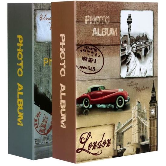 Album Photo à Pochettes pour 200 Photos 10x15 cm par Album (Lot de 3) –  Album Photo avec Pochette Plastique – Photo[349] - Cdiscount Beaux-Arts et  Loisirs créatifs