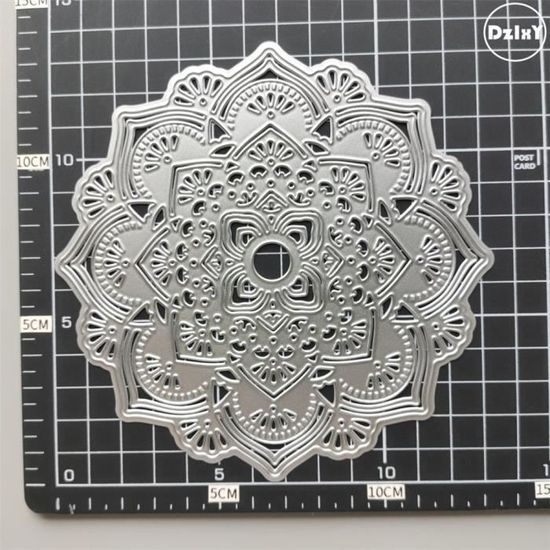 DIY Scrapbooking Artist Matrices De Découpe En Métal En Forme De Fleur Et Dentelle Pour Cartes, Enveloppes, Scrapbooking, Loisirs Créatifs, Gaufrage
