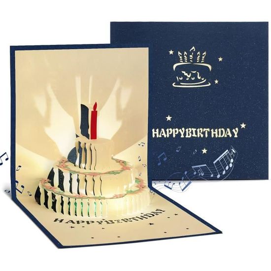 Carte D'anniversaire 14 Ans - Design Or Et Paillettes - Carte Blanche - Neuf UK