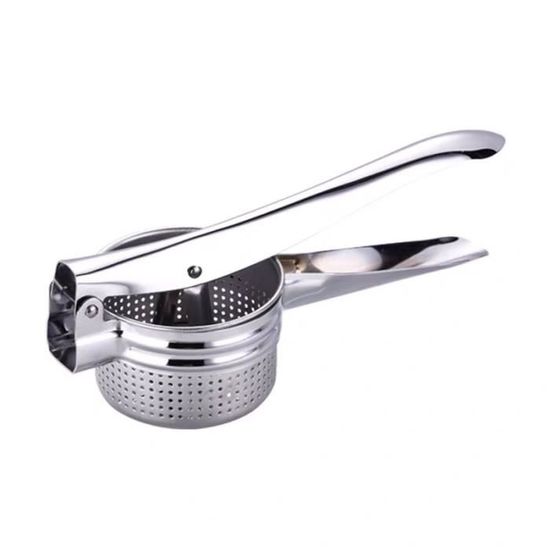 Presse Purée Manuelle Inox Sopito - 2 Cylindres Pour Purée De Pommes De Terre Maison