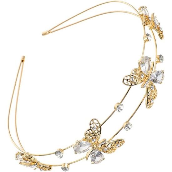 Fleur Mariée Mariage Bandeau Argent Cristal Cheveux De Mariée Vigne Perle Accessoires De Cheveux