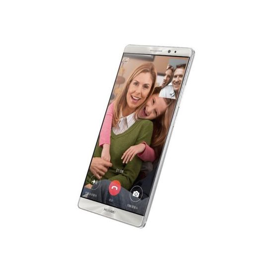 Huawei Mate 8 Smartphone double SIM 4G LTE 32 Go microSDXC slot GSM 6" 1 920 x 1 080 pixels (368 ppi) 16 MP (caméra avant de 8…