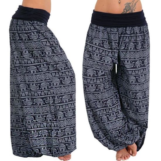 Pantalon De Jogging Femme Taille Haute - Bas De Survêtement Décontracté Pour Yoga, Lounge, Entraînement