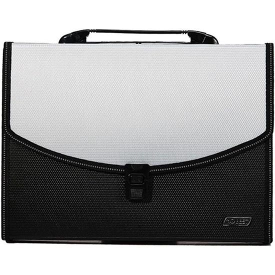Trieur à Soufflets Classeur Accordéon 13 Pochettes A4 Extensible - Organiseur De Dossiers Vertical Pour Documents Administratifs