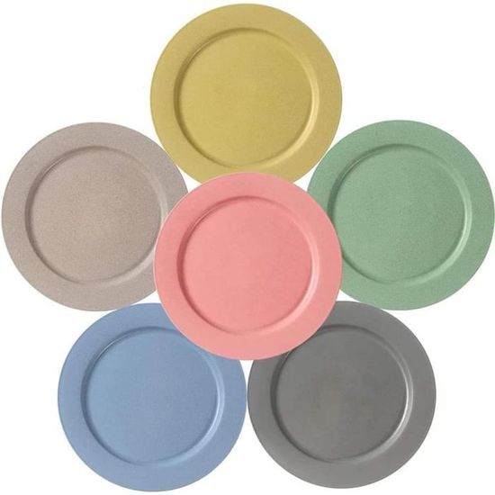 Selamica Lot De 6 Grands Bols à Salade En Porcelaine De 1,18