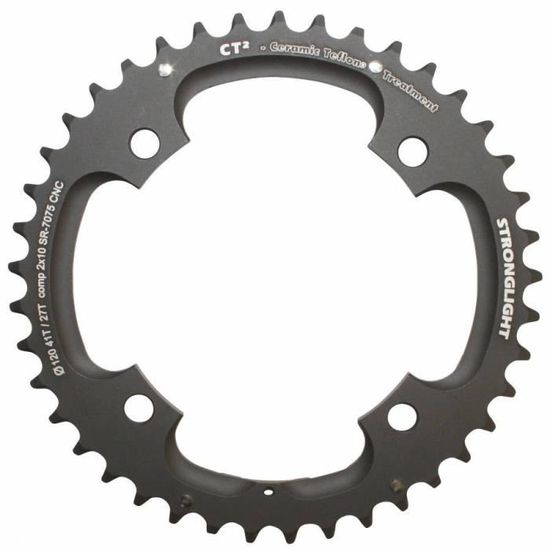 Plateau Stronglight 40 Dents En Alu - Neuf Pour Vélo
