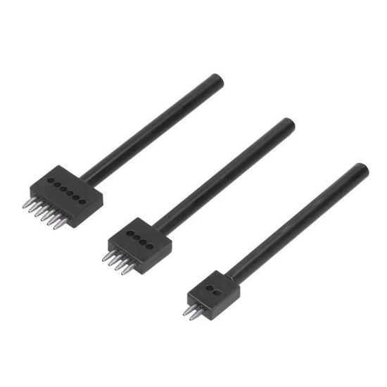 ENSEMBLE D'OUTILS DE poinçon de gravure ciseau à trou polyvalent en