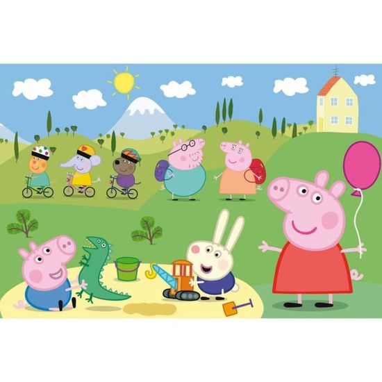 Puzzle enfant - TREFL - Peppa Pig - 15 pièces - Dessins animés et BD